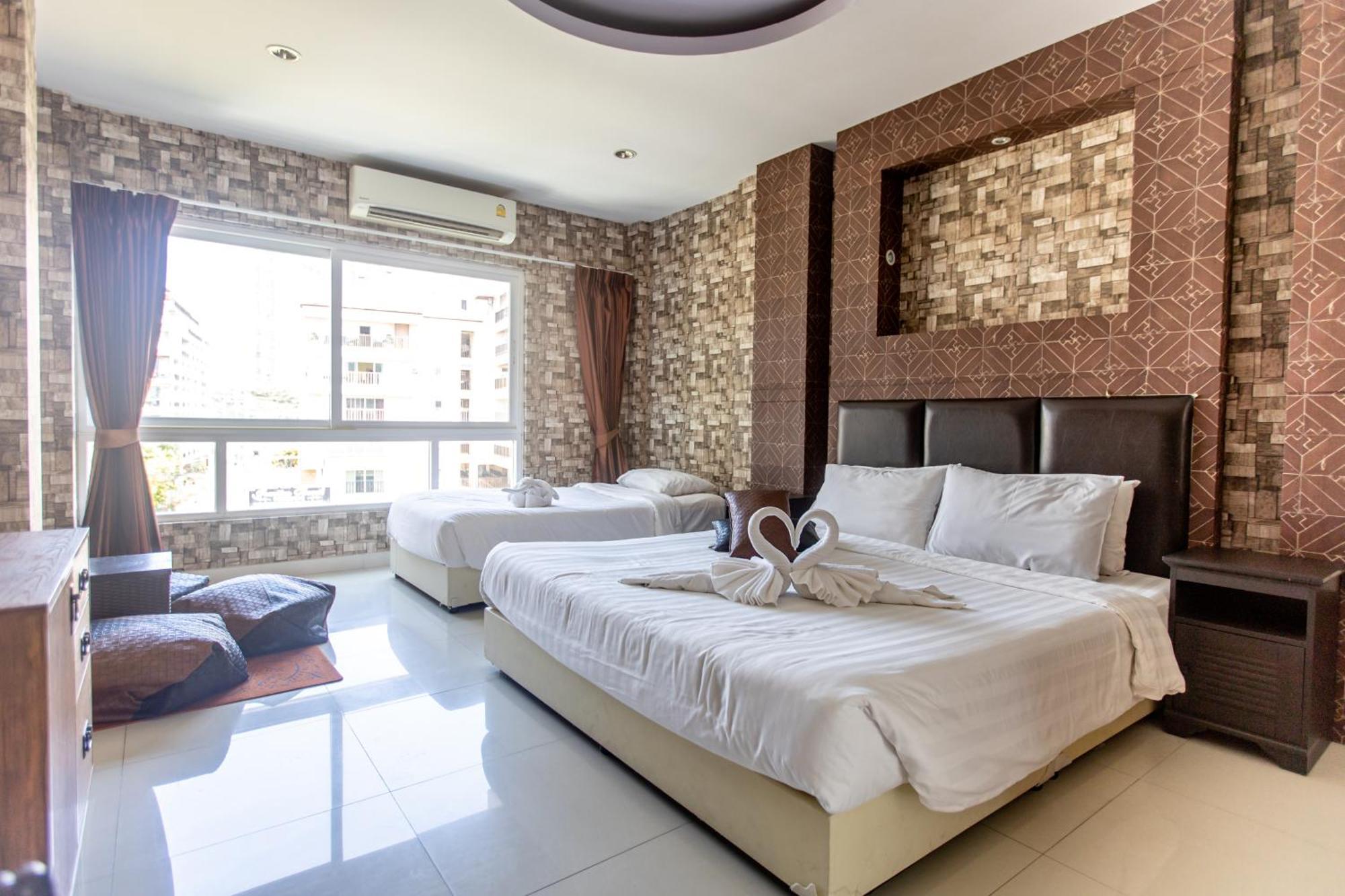 Sun Sky Resort Near Beach Jomtien Exterior foto